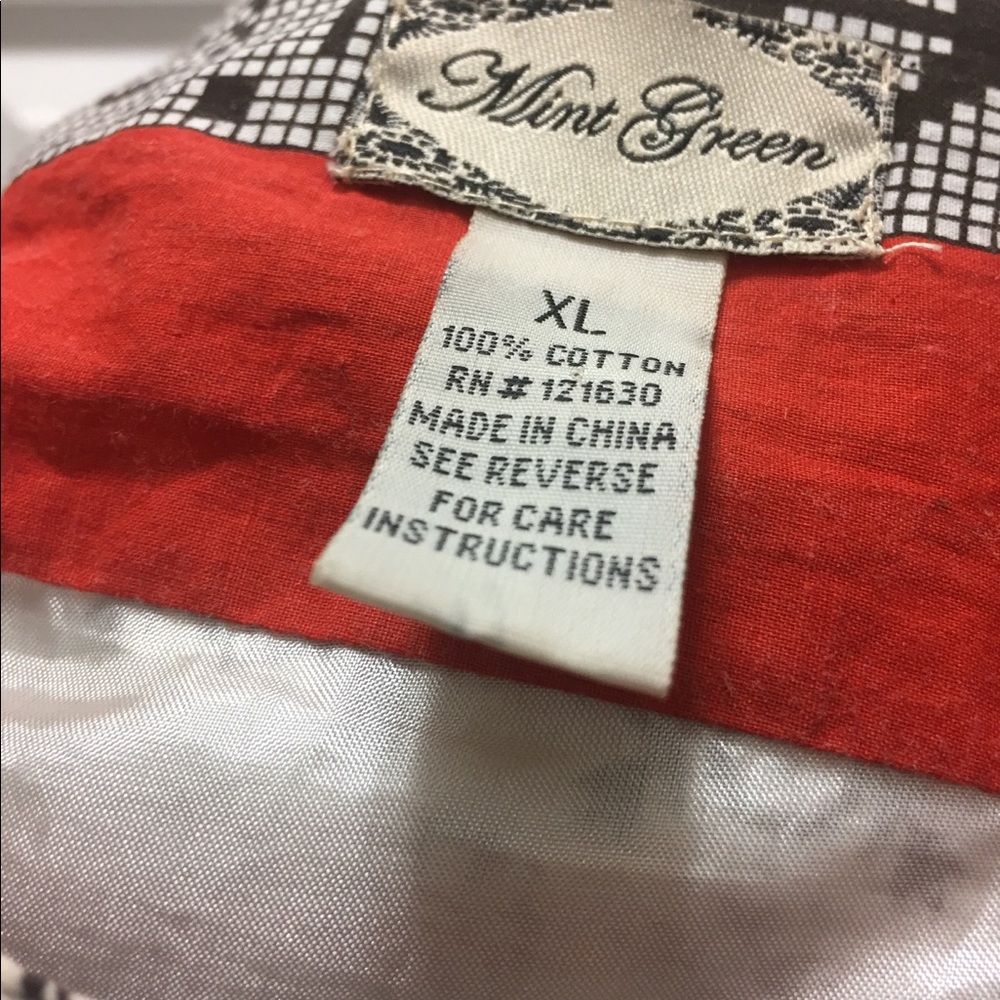 Fully Lined Multi Colored Extra Large Skirt - image 4